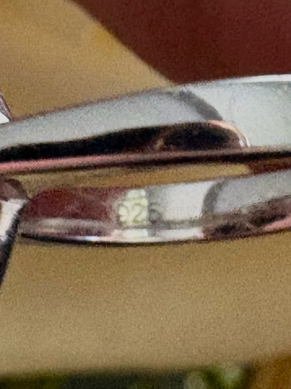 Blue Topaz bezel set sterling silver ring 925 size 6 - NWT